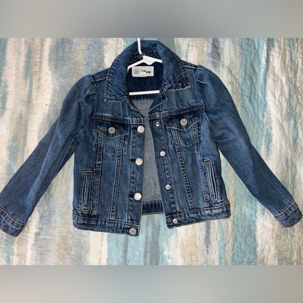 GAP Denim Kids Jacket with Button Front